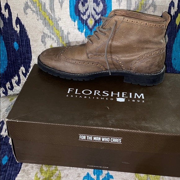 Grey dress shoes for men.